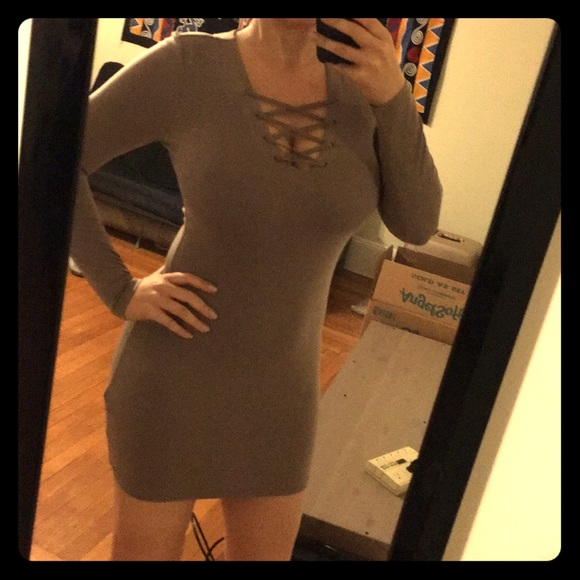 Forever 21 Dresses & Skirts - 2 for 1! 2 Forever21 Bodycon Black & Nude Dresses
